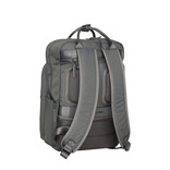 New Rebels Trondheim Rugzak – Laptop Rugtas 15,6 inch – Schooltas & Werktas – Waterafstotend – 18L – Nylon/PU Antraciet