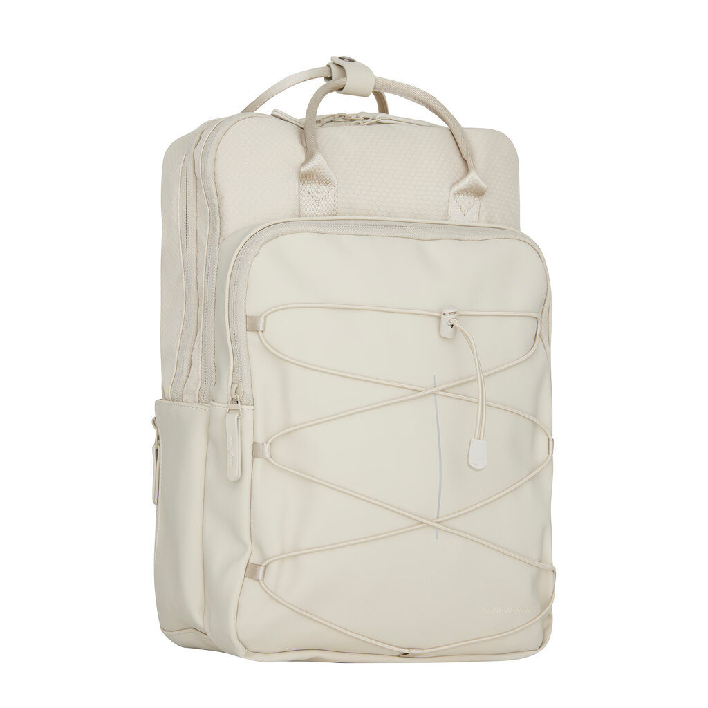 New Rebels New Rebels Trondheim Rucksack – Laptop Rucksack 15,6 Zoll – Schulrucksack & Arbeitstasche – Wasserabweisend – 18L – Nylon/PU