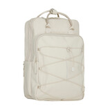 New Rebels New Rebels Trondheim Rugzak – Laptop Rugtas 15,6 inch – Schooltas & Werktas – Waterafstotend – 18L – Nylon/PU – Beige