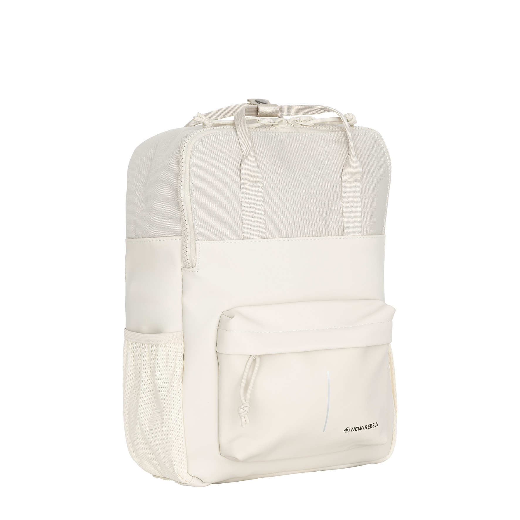 NEW REPUBLIC ニューリパブリック New Rebels Bruce Chicago Beige 17L Backpack Water Repellent Laptop