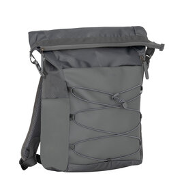 New Rebels Trondheim Windsor Rolltop Rucksack Anthrazit