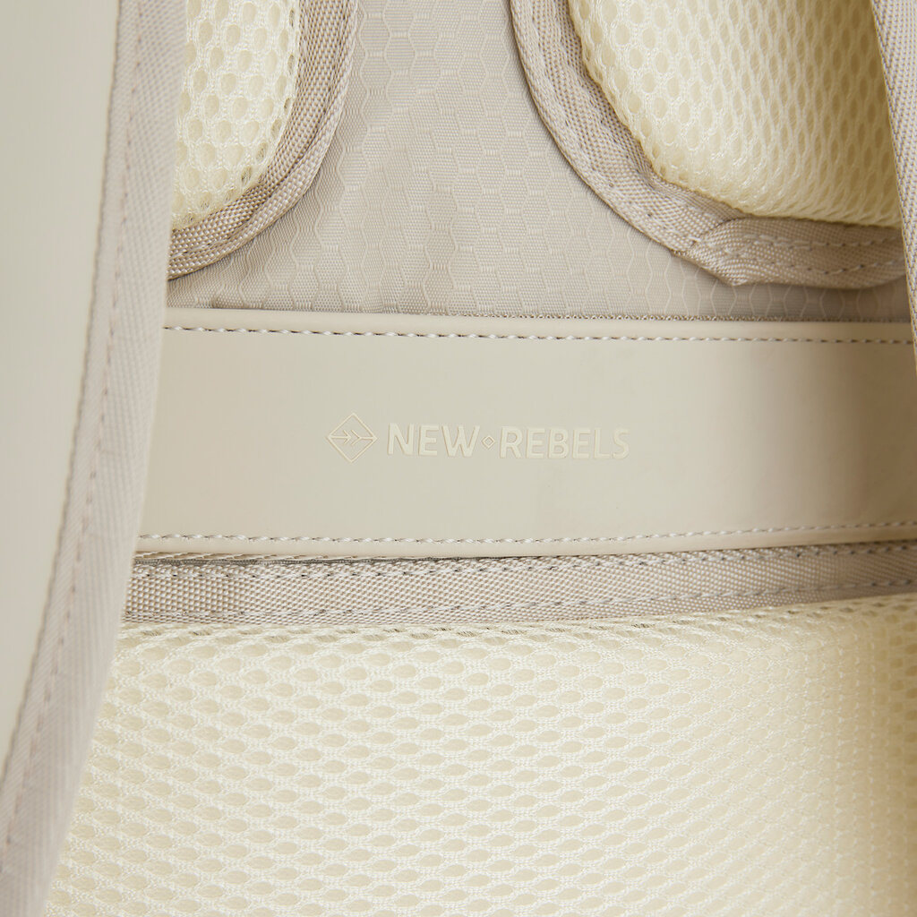 New Rebels New Rebels Trondheim Windsor Rolltop Backpack Beige