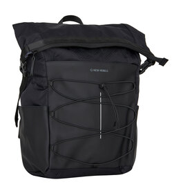 New Rebels New Rebels Trondheim Windsor Rolltop Rucksack Schwarz