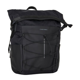 New Rebels Trondheim Windsor Rolltop Backpack Black