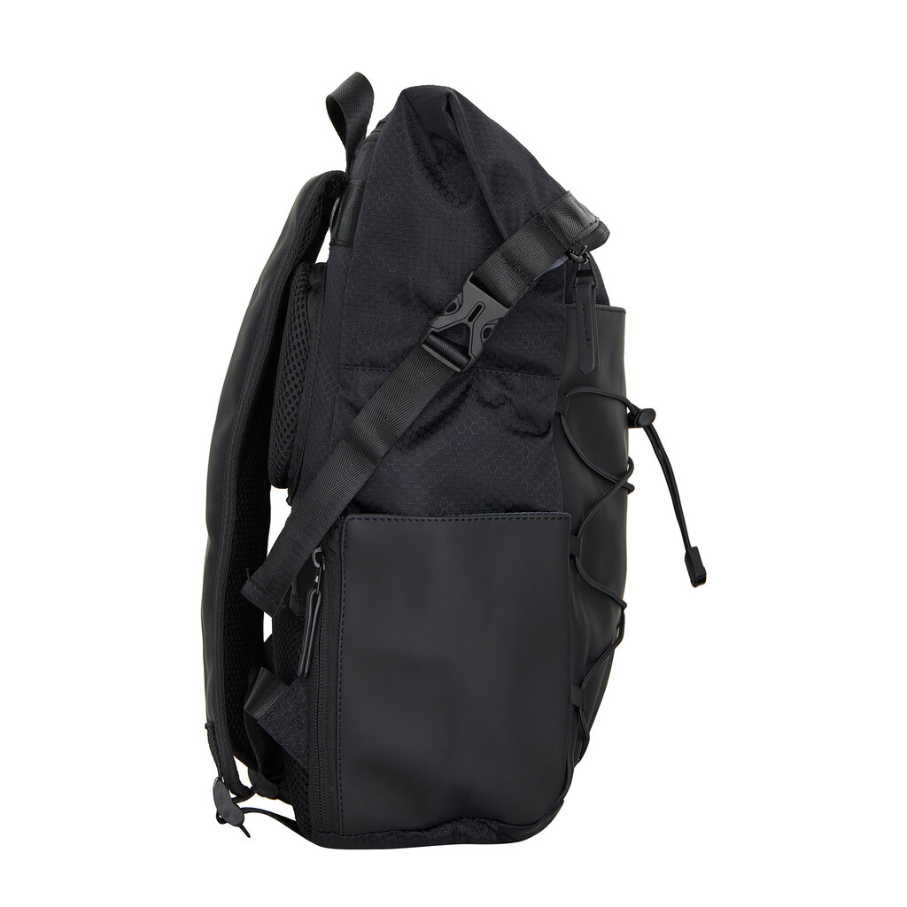 New Rebels New Rebels Trondheim Windsor Rolltop Rucksack Schwarz