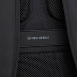 New Rebels New Rebels Trondheim Windsor Rolltop Backpack Black