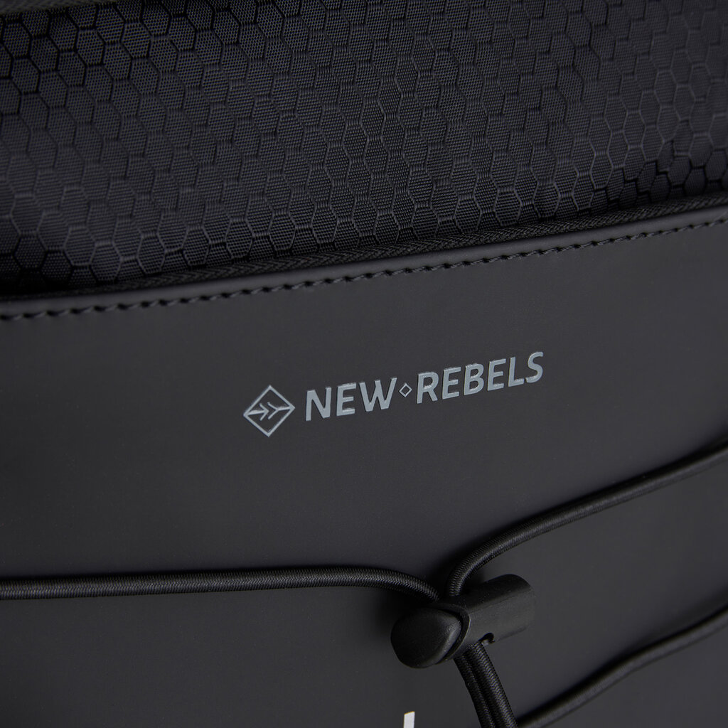 New Rebels New Rebels Trondheim Windsor Rolltop Backpack Black