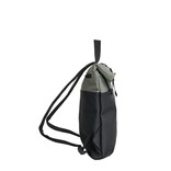 New Rebels New Rebels Backham Los Angeles Black 7L Rolltop Backpack Water Repellent