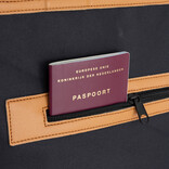 Piace Molto Arts Melkmeisje Shopper – Nylon Boodschappentas met Print – 39x18x43 cm – Leren Handvat – Stevig & Ruim – 100% Nylon