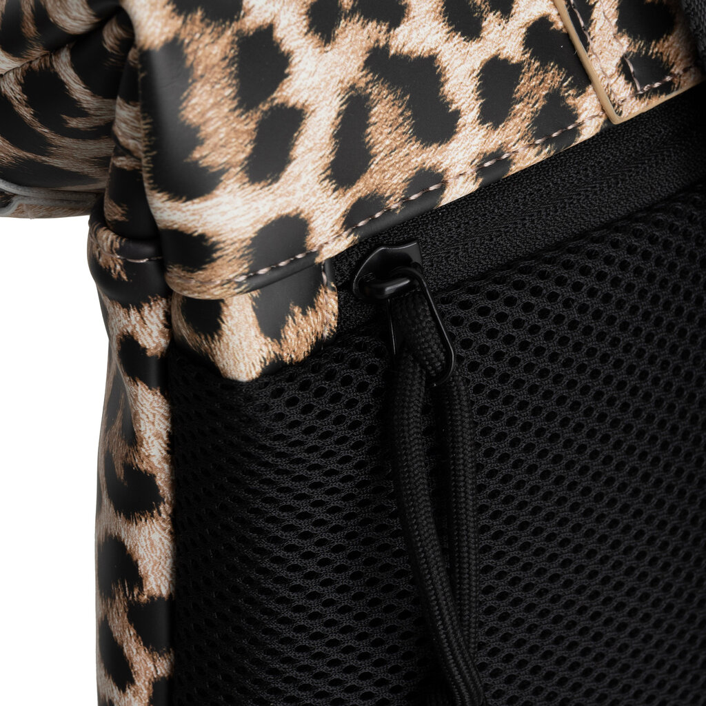 New Rebels New Rebels Mart Los Angeles Luipaard / Leopard Rolltop Rugzak