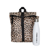 New Rebels New Rebels Mart Los Angeles Luipaard / Leopard Rolltop Rugzak