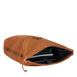 New Rebels New Rebels New York Ribbi Rolltop Rugzak 17-21L Schooltas & Werktas Ribstof Laptop Rugtas 15.6 inch coffee bruin