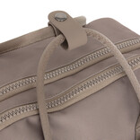New Rebels New Rebels Ribbi Milwaukee – Laptoptas Schooltas Werktas 15.6 inch Laptopvak Rugzak Rib Fabric 18L Taupe