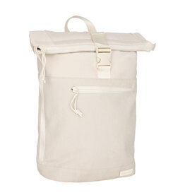 New Rebels New Rebels New York Ribbi Rolltop Rucksack 17-21 l Schultasche & Arbeitstasche Rippstoff-Laptop-Rucksack 15,6 Zoll Beige