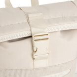 New Rebels New Rebels New York Ribbi Rolltop Rucksack 17-21 l Schultasche & Arbeitstasche Rippstoff-Laptop-Rucksack 15,6 Zoll Beige