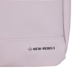 New Rebels New Rebels Ferron Miami Backpack 9L Water Resistant Laptop Backpack 13 inch for Work and School Made of PU Nylon Comfortable Lilac
