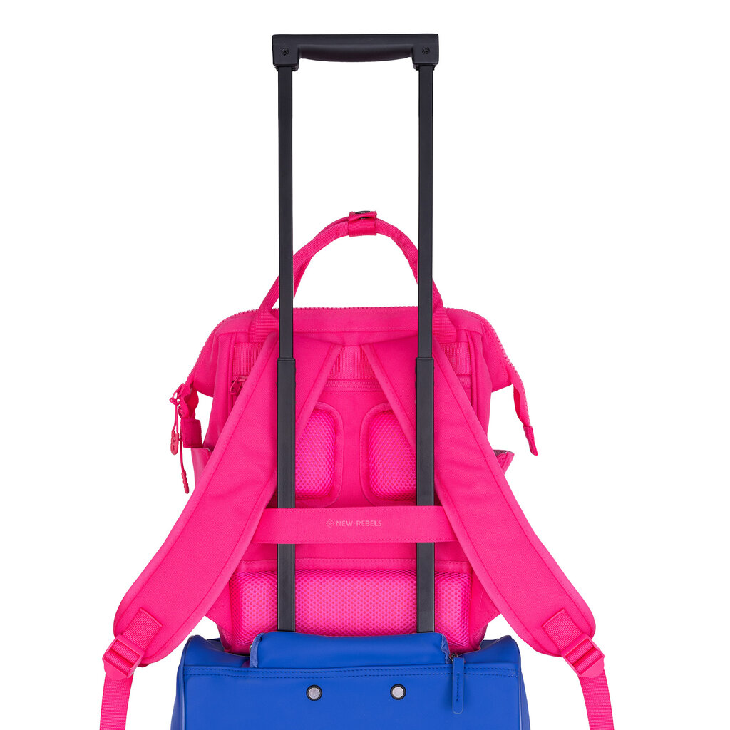 New Rebels New Rebels Valor Weverly School  / Werktas Rugzak - 9,5L – Stevig 900D Polyester - 4 Compartimenten  Laptopvak 14” - Waterafstotend