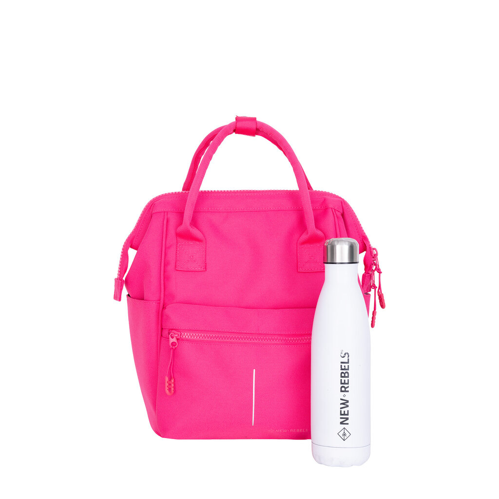 New Rebels New Rebels Valor Weverly School  / Werktas Rugzak - 9,5L – Stevig 900D Polyester - 4 Compartimenten  Laptopvak 14” - Waterafstotend