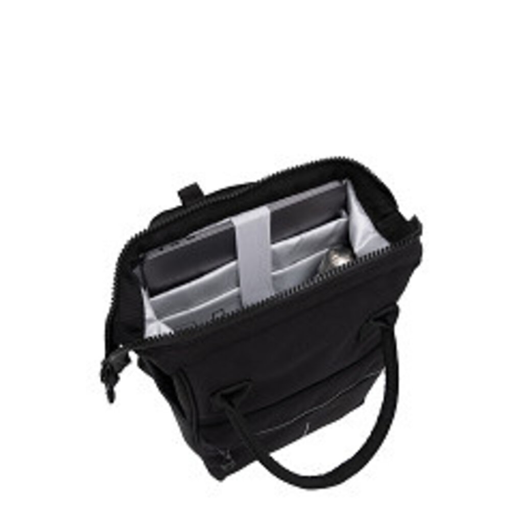 New Rebels New Rebels Valor Weverly School / Werktas Rugzak - 9,5L Stevig 900D Polyester 4 Compartimenten Laptopvak 14” Waterafstotend Black Stone