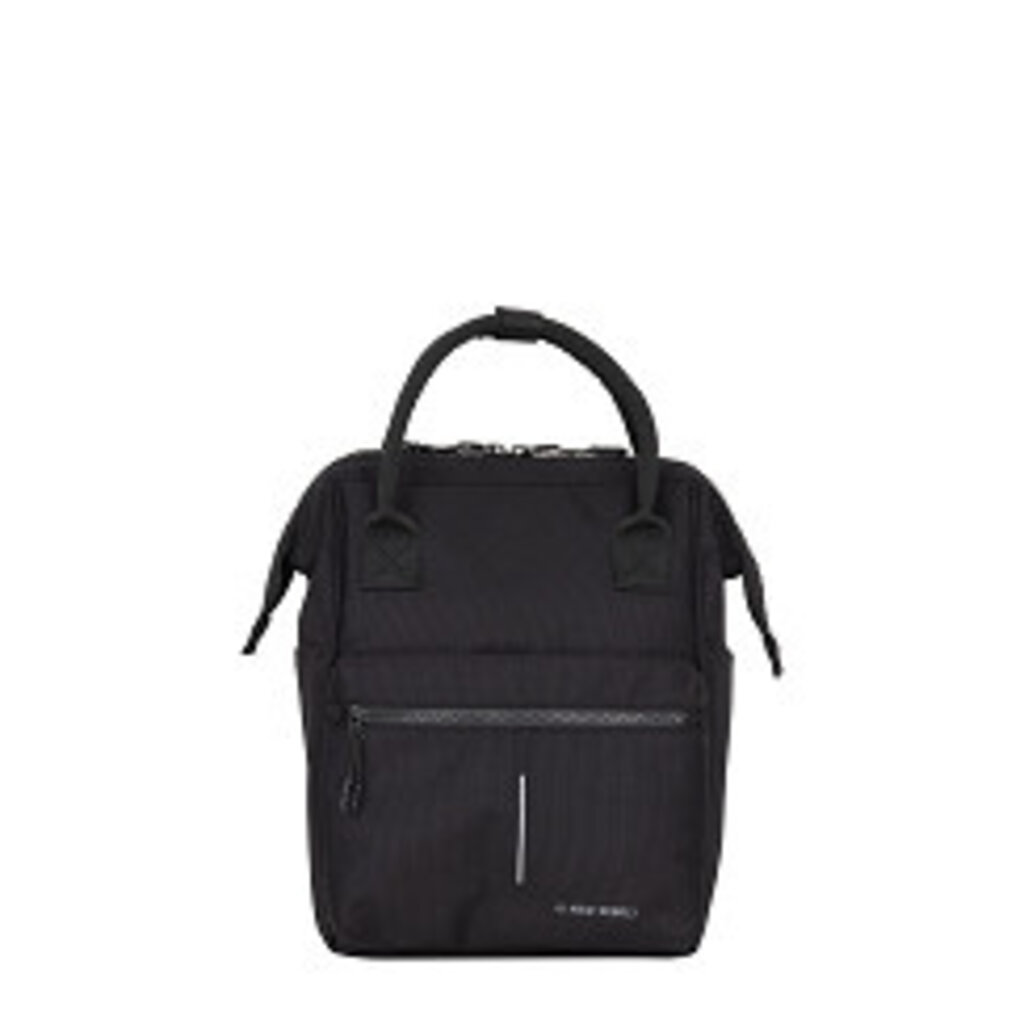 New Rebels New Rebels Valor Weverly School / Werktas Rugzak - 9,5L Stevig 900D Polyester 4 Compartimenten Laptopvak 14” Waterafstotend Black Stone