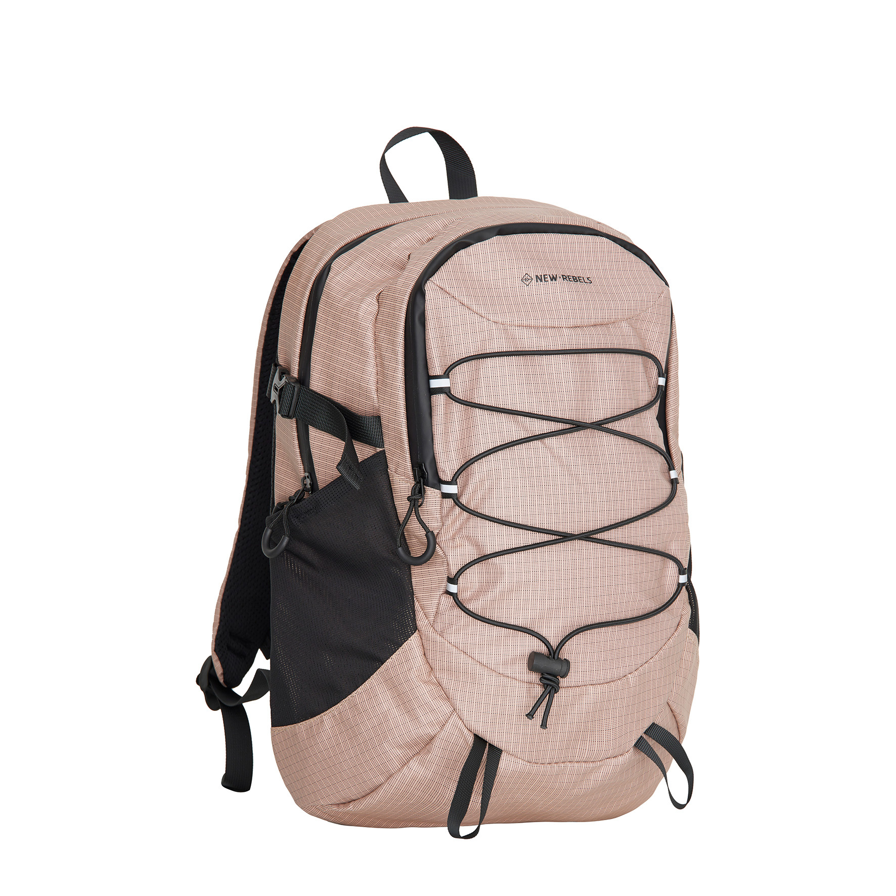 New Rebels Hugo Brentwood Waterdichte Lichte Rugzak Hiking Rugtas van 11 Liter Oud Roze