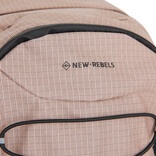 New Rebels New Rebels Hugo Brentwood Wasserdicht Leicht Rucksäcke Wanderrucksack 11 Liter Altrosa