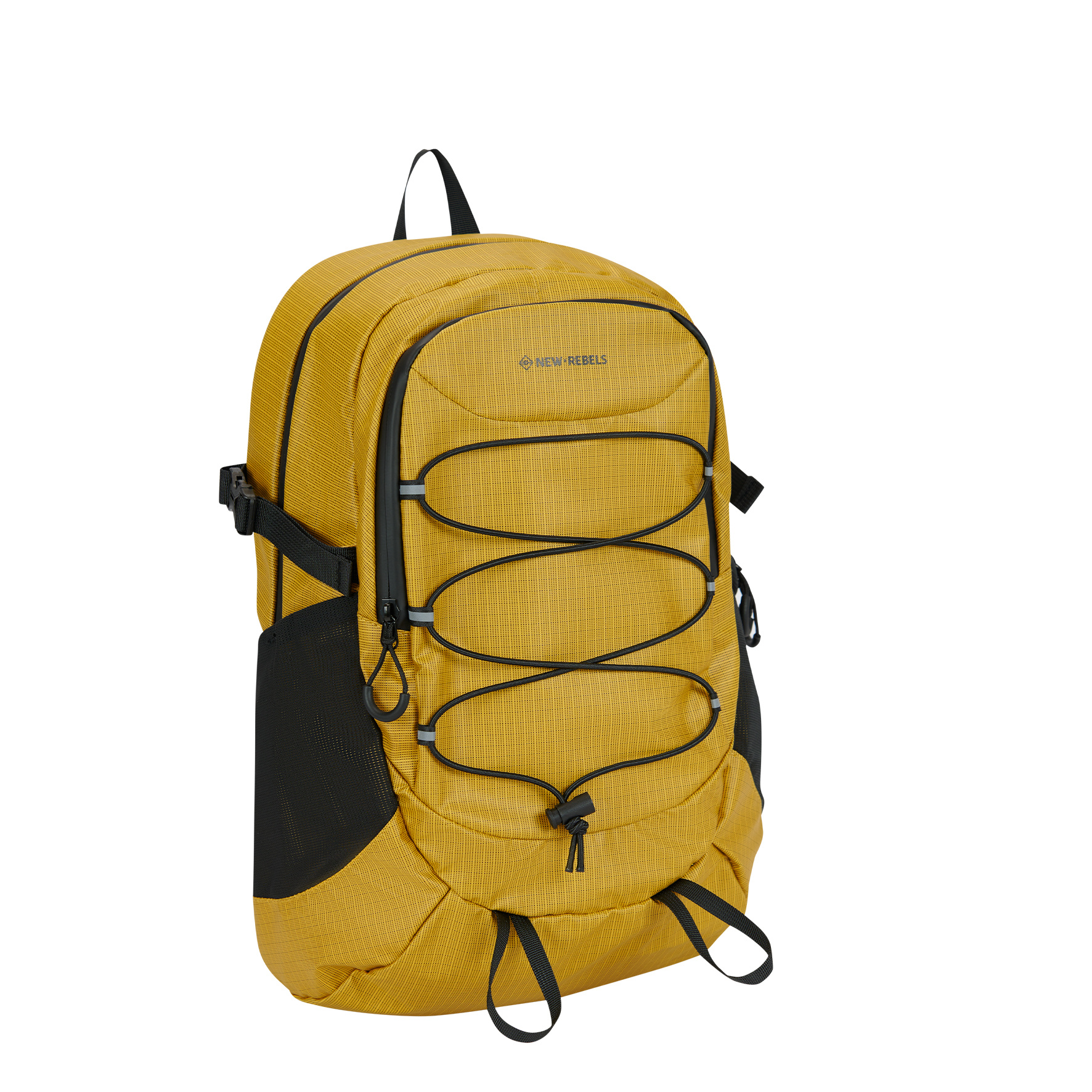 New Rebels Hugo Brentwood Waterdichte Lichte Rugzak Hiking Rugtas van 11 Liter Occur Geel
