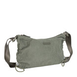 New Rebels New Rebels Ribbi Rose Umhängetasche 6,1 l Rippstoff Polyester – Bequeme Crossbody-Tasche für den Alltag – Salbeigrün