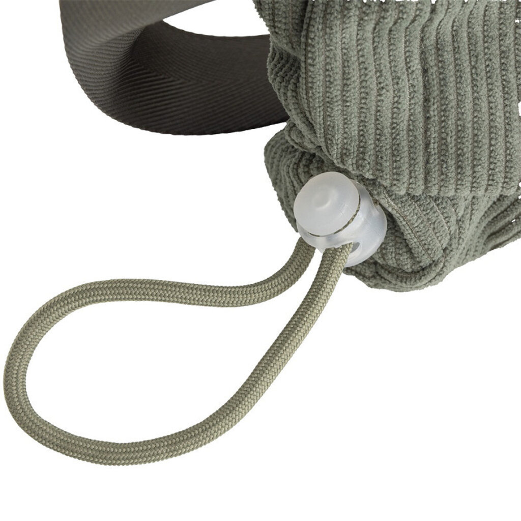 New Rebels New Rebels Ribbi Rose Shoulder Bag 6.1L Ribbed Polyester – Comfortable everyday crossbody bag - Sage Green