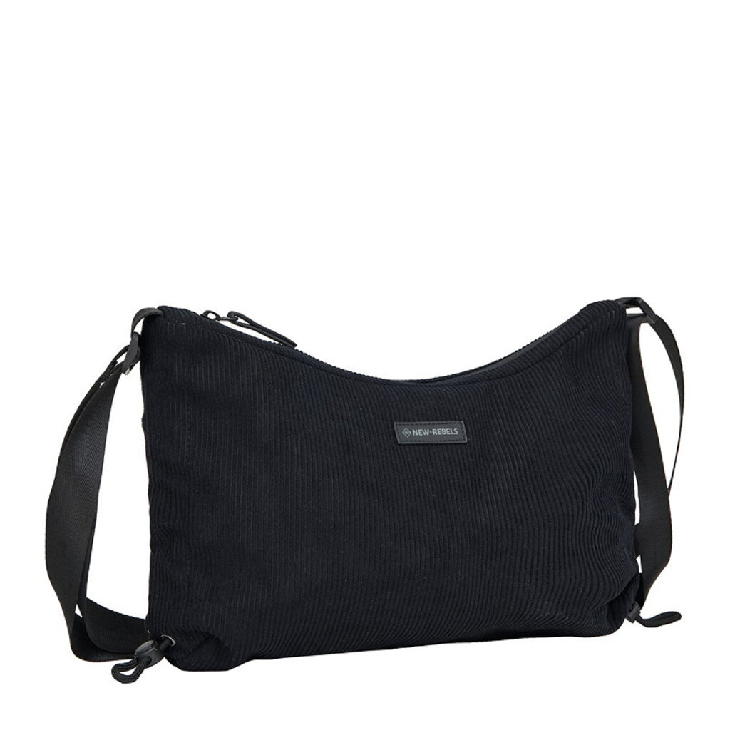 New Rebels New Rebels Ribbi Rose Shoulder Bag 6.1L Rib Fabric Polyester – Stylish, comfortable everyday crossbody