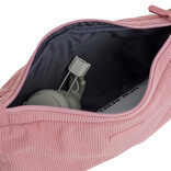 New Rebels New Rebels Ribbi Rose Schoudertas 6.1L Ribstof Polyester – Comfortabele dagelijkse crossbody - Old Pink