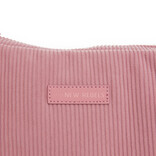 New Rebels New Rebels Ribbi Rose Schoudertas 6.1L Ribstof Polyester – Comfortabele dagelijkse crossbody - Old Pink