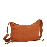 New Rebels New Rebels Ribbi Rose Umhängetasche 6,1 l Rippstoff Polyester – Bequeme Crossbody-Tasche für den Alltag – Coffee Brown