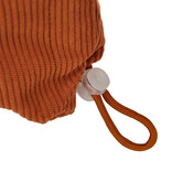 New Rebels New Rebels Ribbi Rose Shoulder Bag 6.1L Ribbed Polyester – Comfortable everyday crossbody bag - Coffee Brown