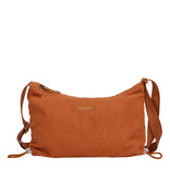 New Rebels New Rebels Ribbi Rose Umhängetasche 6,1 l Rippstoff Polyester – Bequeme Crossbody-Tasche für den Alltag – Coffee Brown