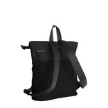 New Rebels New Rebels Ribbi Los Angeles Rolltop Rucksack Mini Schwarz – 13 l