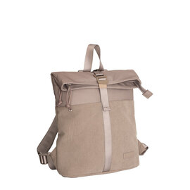 New Rebels Ribbi Los Angeles Rolltop Backpack Mini Taupe - 13 L