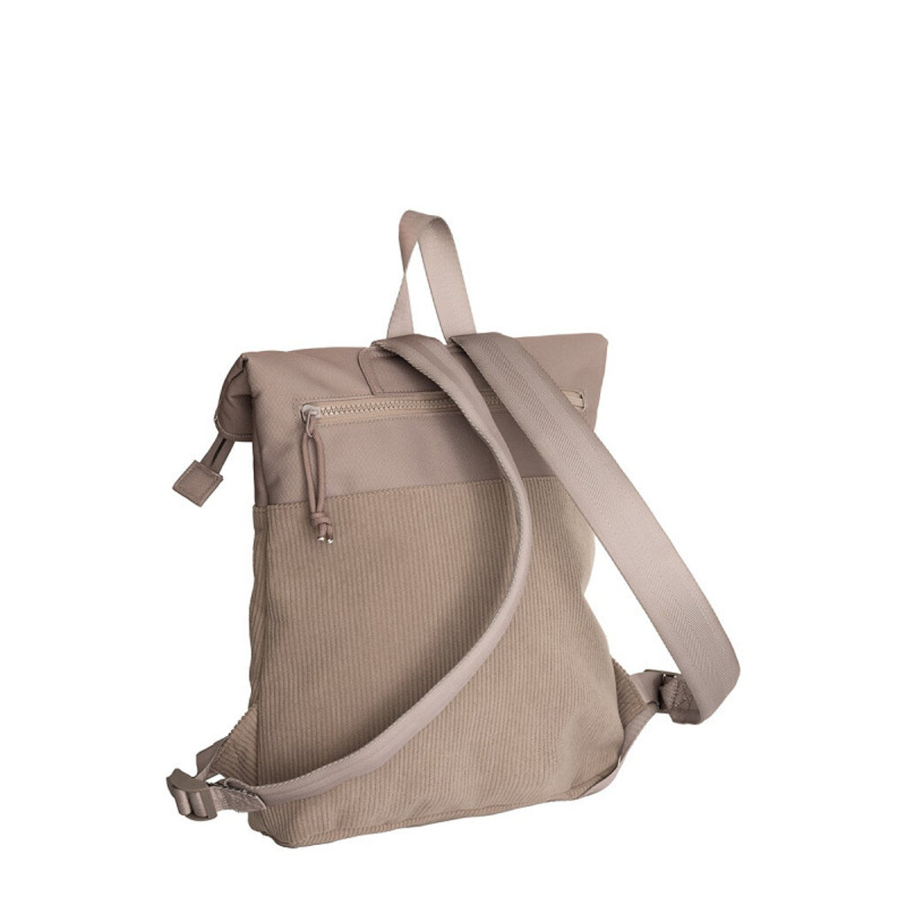 New Rebels New Rebels Ribbi Los Angeles Rolltop Rugzak Mini Taupe - 13 L