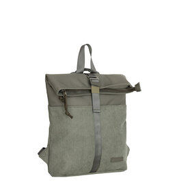 New Rebels New Rebels Ribbi Los Angeles Rolltop Rugzak Mini Sage Green - 13 L