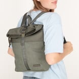 New Rebels New Rebels Ribbi Los Angeles Rolltop Rugzak Mini Sage Green - 13 L
