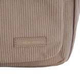 New Rebels New Rebels Ribbi Juno Handel Backpack mini – Ribbed fabric 900D Polyester 7L Lightweight & Comfortable – 23x10x31 cm – Women's & Men's Backpack Taupe