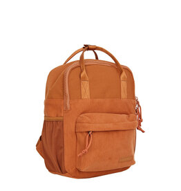 New Rebels New Rebels Ribbi Juno Handel Backpack mini – Ribstof 900D Polyester 13L Lichtgewicht & Comfortabel – 23x10x31 cm – Dames & Heren Rugzak Coffee Brown