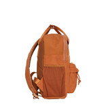 New Rebels New Rebels Ribbi Juno Handel Rucksack Mini – Rippstoff 900D Polyester 13 l Leicht & bequem – 23 x 10 x 31 cm – Damen- & Herrenrucksack Coffee Brown