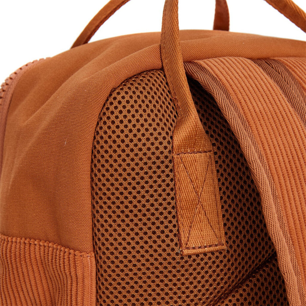 New Rebels New Rebels Ribbi Juno Handel Rucksack Mini – Rippstoff 900D Polyester 13 l Leicht & bequem – 23 x 10 x 31 cm – Damen- & Herrenrucksack Coffee Brown