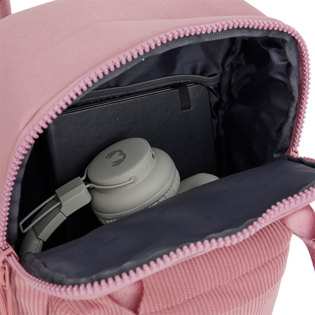 New Rebels New Rebels Ribbi Juno Handel Backpack mini – Ribstof 900D Polyester 7L Lichtgewicht & Comfortabel – 23x10x31 cm – Dames & Heren Rugzak Old Pink