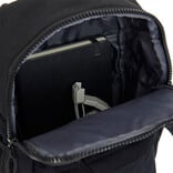 New Rebels New Rebels Ribbi Juno Handel Backpack mini – Ribbed fabric 900D Polyester 7L Lightweight & Comfortable – 23x10x31 cm – Women's & Men's Backpack Black