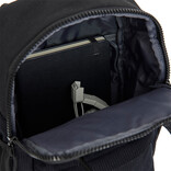 New Rebels New Rebels Ribbi Juno Handel Rucksack mini – Rippstoff 900D Polyester 7L Leicht & bequem – 23 x 10 x 31 cm – Damen- & Herrenrucksack Schwarz