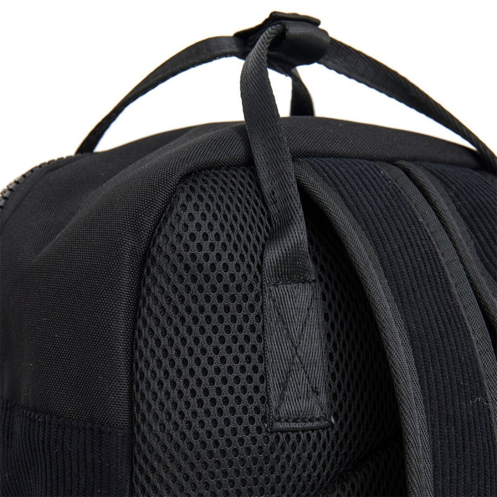 New Rebels New Rebels Ribbi Juno Handel Backpack mini – Ribbed fabric 900D Polyester 7L Lightweight & Comfortable – 23x10x31 cm – Women's & Men's Backpack Black