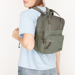 New Rebels New Rebels Ribbi Juno Handel Backpack mini – Ribstof 900D Polyester 7L Lichtgewicht & Comfortabel – 23x10x31 cm – Dames & Heren Rugzak Sage Green