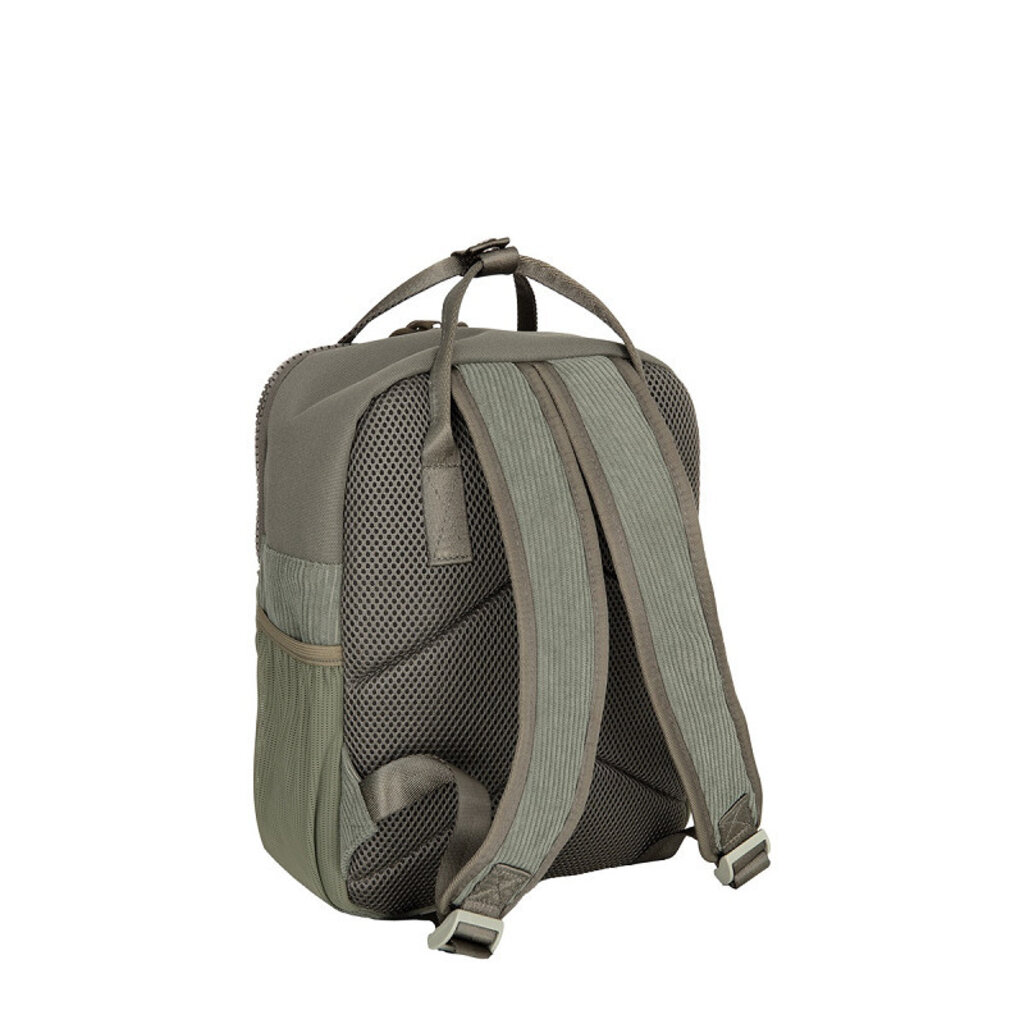 New Rebels New Rebels Ribbi Juno Handel Backpack mini – Ribstof 900D Polyester 7L Lichtgewicht & Comfortabel – 23x10x31 cm – Dames & Heren Rugzak Sage Green